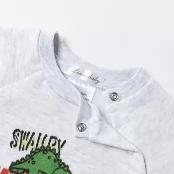 Свитшот детский, начёс, цвет серый, рост 92 см