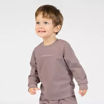 Свитшот детский «Облака», рост 80 см, цвет кофейный