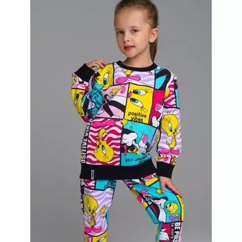 Свитшот для девочки PlayToday, рост 110 см