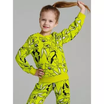 Свитшот для девочки PlayToday, рост 110 см