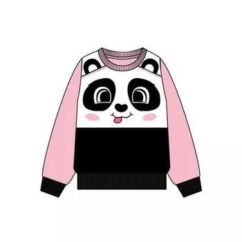 Свитшот для девочки PlayToday, рост 116 см