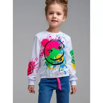 Свитшот для девочки PlayToday, рост 116 см