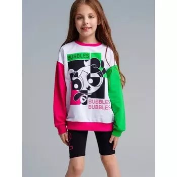 Свитшот для девочки PlayToday, рост 134 см