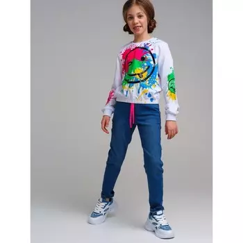 Свитшот для девочки PlayToday, рост 158 см