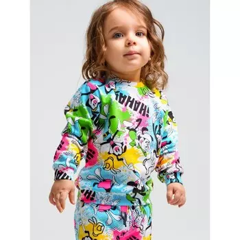 Свитшот для девочки PlayToday, рост 86 см