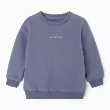 Свитшот для мальчика, цвет джинс, рост 122 см