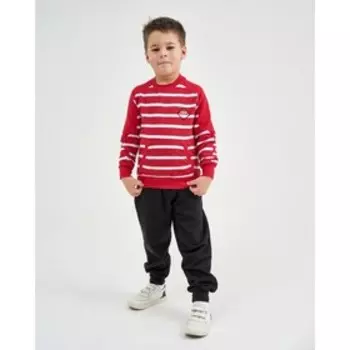 Свитшот для мальчика, цвет марсала, рост 122 см