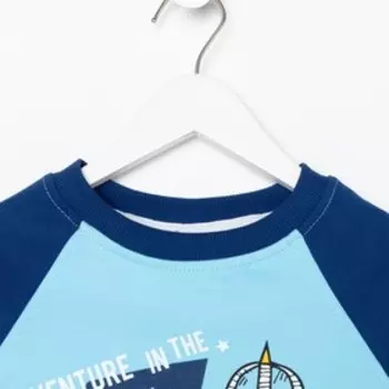 Свитшот для мальчика, цвет тёмно-синий, рост 104 см