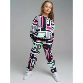 Свитшот из футера для девочки, рост 128 см