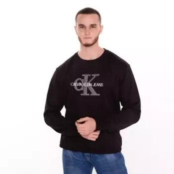 Свитшот мужской, цвет чёрный/принт МИКС, размер 48 (L)