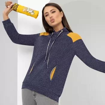 Свитшот женский Charutti «Код твоего стиля. Позитив», размер 50