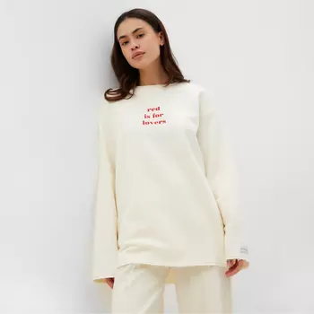 Свитшот женский MIST Cozy style, молочный, размер 50