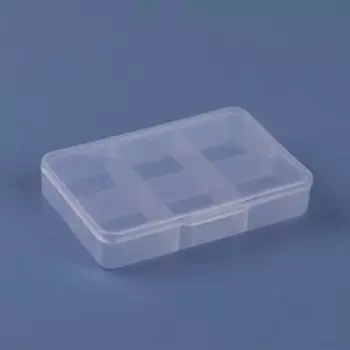 Таблетница, 962 см, 6 секций, белая