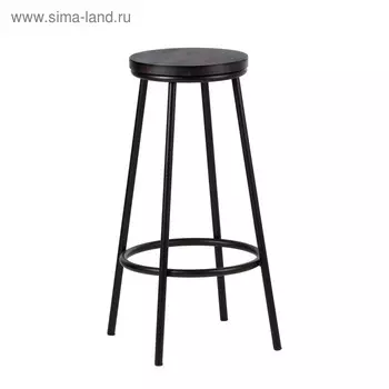 Табурет барный "Бари ЛОФТ", Палисандр/Черный
