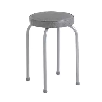 Табурет для кухни «Булат», экокожа, цвет серый