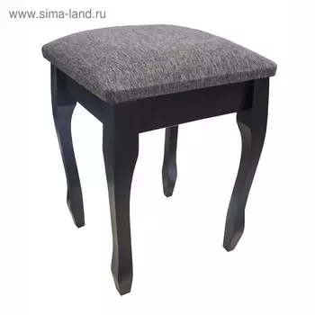 Табурет «Элеганс», 340 340 460 мм, цвет венге / рогожка бинго