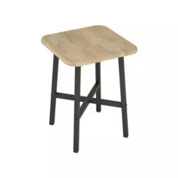 Табурет Кросс, 330х330х440, дуб сонома