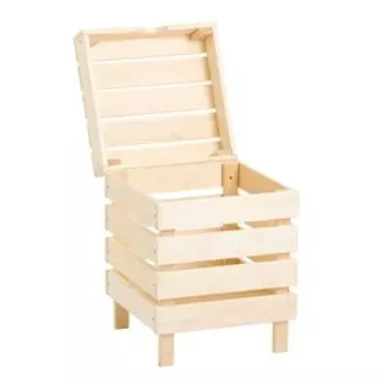 Табурет ящик для белья "Табурет-2", 40×40×52см, "Добропаровъ", Экстра