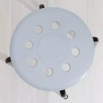 Табурет с пластмассовым сиденьем, d=32 см, h=46 см, МИКС