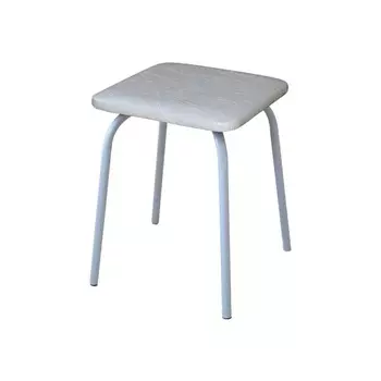 Табурет «ТБ14», 335335410 мм, цвет белый/серый