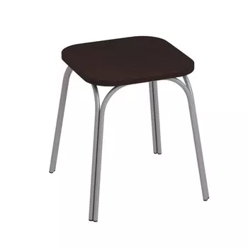 Табурет «ТБ17», 360360430 мм, цвет хром/венге