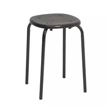 Табурет пластиковый Nika «ТП02/Ч», цвет чёрный