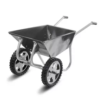 Тачка садово-строительная, двухколёсная: груз/п 360 кг, объём 120 л