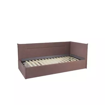 Тахта с орт. основанием + ПМ Альба 900х2000 пудра (велюр)