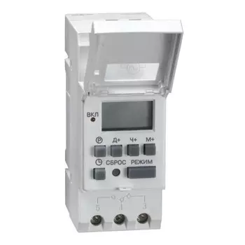 Таймер цифровой IEK ТЭ-15, 16 А, 230 В, на DIN-рейку, MTA10-16