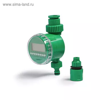Таймер для полива, программируемый на 30 суток, пластик, Greengo