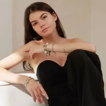 Талисман "Клевер", цвет зелёный в серебре