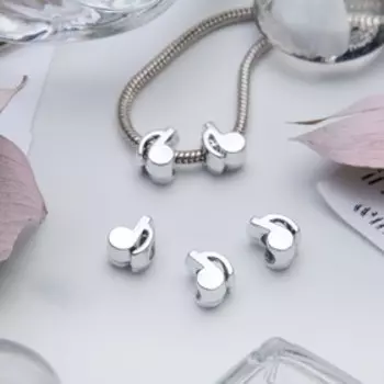 Талисман "Нотка", цвет серебро