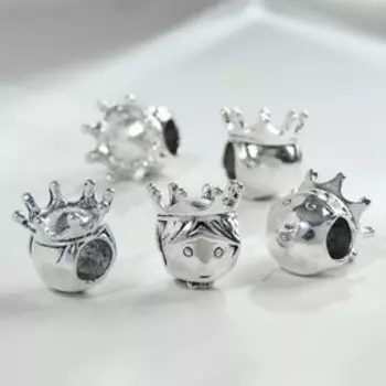 Талисман "Принц", цвет чернёное серебро