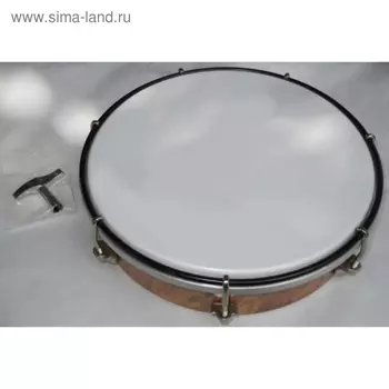 Тамбурин DADI HD06/P (бубен) ручной 6" настраиваемый с пластиковой мембраной
