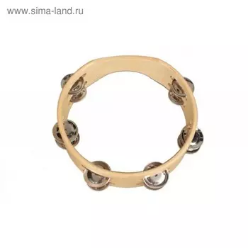Тамбурин FLIGHT FTH 10-16 без мембраны с 16 джинглам, Размер: 10'(25cм)