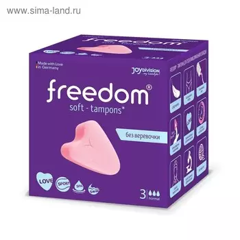 Тампоны Freedom Normal, 3 шт.