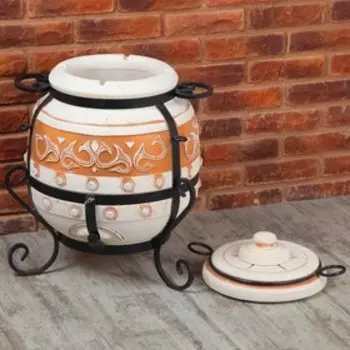 Тандыр «Домбай» h-66 см, d-43, 6 шампуров, кочерга, совок