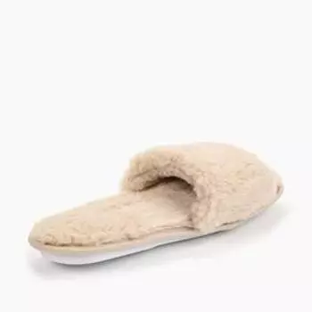 Тапочки №4 женские, размер 37, цвет бежевый