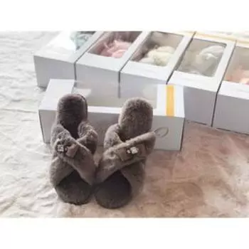 Тапочки №7 женские, размер 38-39, цвет фиолетовый