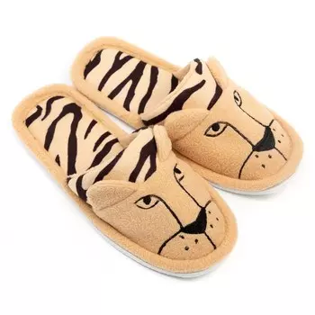 Тапочки детские, цвет бежевый, размер 31