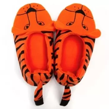 Тапочки детские, цвет оранжевый, размер 32