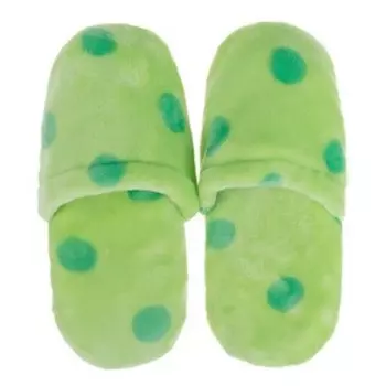 Тапочки детские, цвет салатовый, размер 32-34