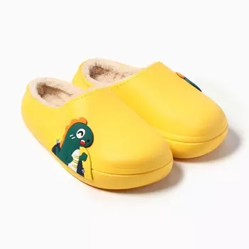 Тапочки детские размер 28-29, желтый