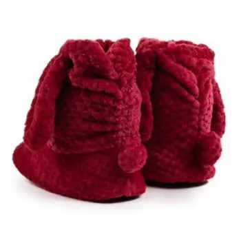 Тапочки комнатные женские, цвет бордовый, размер 36-37