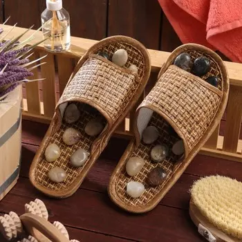 Тапочки массажные нефритовые женские 39-40