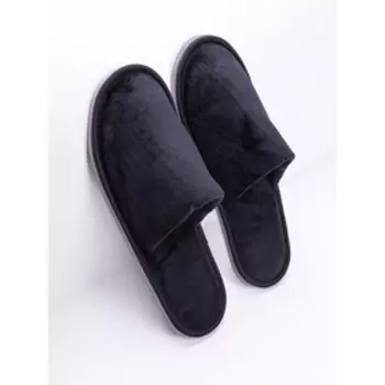 Тапочки мужские Amaro home , размер 42-44, цвет черный