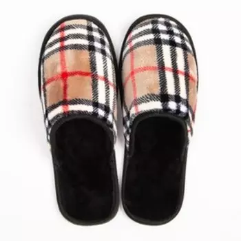 Тапочки мужские, цвет бежевый, размер 41