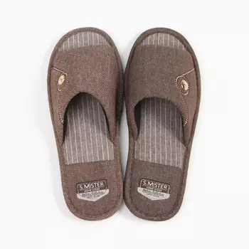 Тапочки мужские открытые, размер 42/43