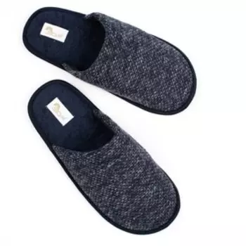 Тапочки мужские, размер 40-41, цвет синий