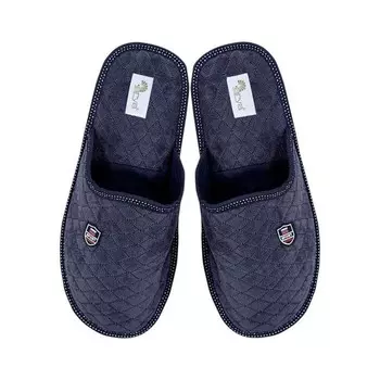 Тапочки мужские, размер 44-45, цвет синий